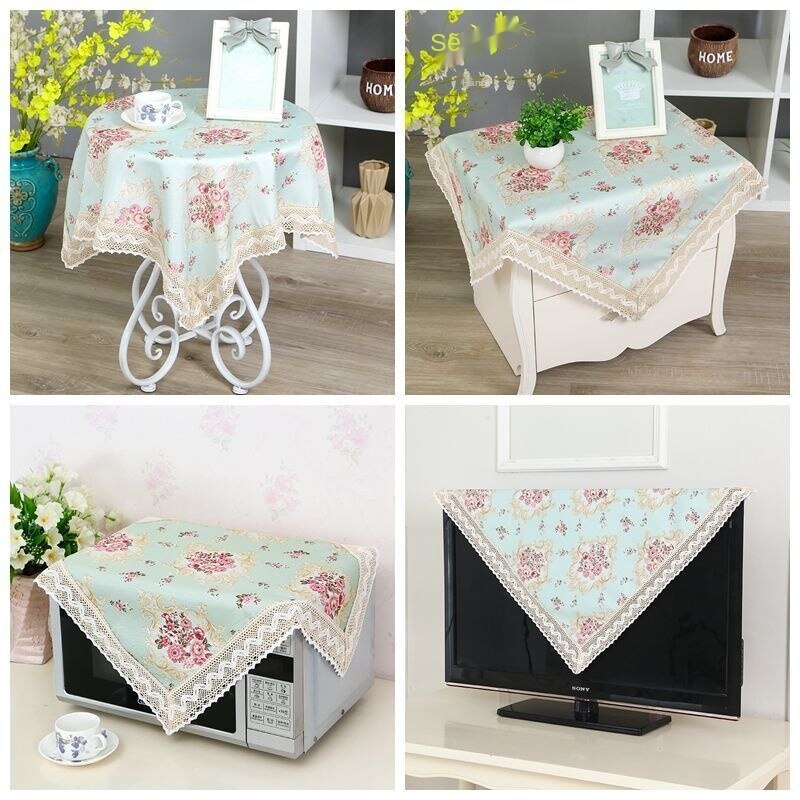 Khăn Trải Bàn Khăn Trải BàninsGió Trái Tim Cô Gái Hoa Hồng Hoa Nhỏ Dễ Thương Bông Vải Đơn Giản Hàn Quốc Ảnh Nền Dã Ngoại Khăn Trải Bàn Vải Khăn Che MỤC VỤ