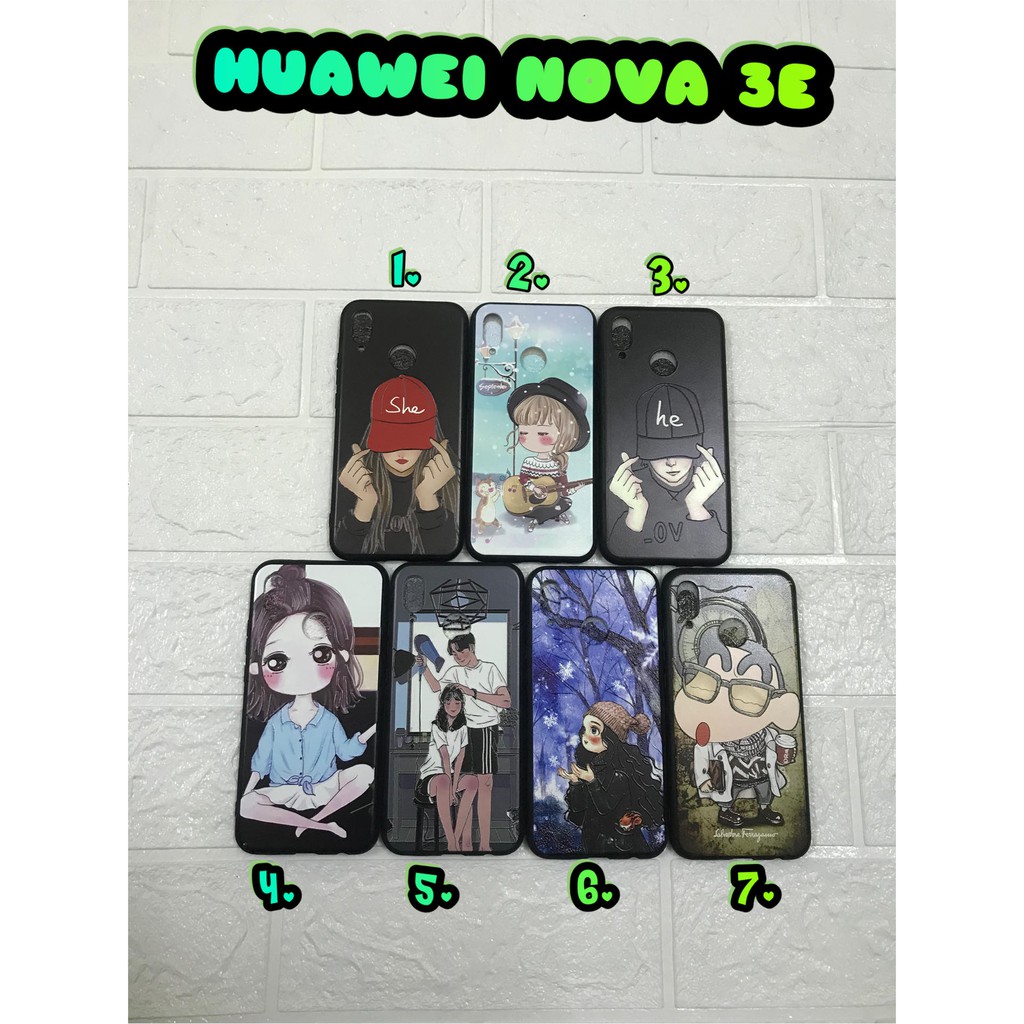 ỐP LƯNG THỜI TRANG HUAWEI NOVA 3E