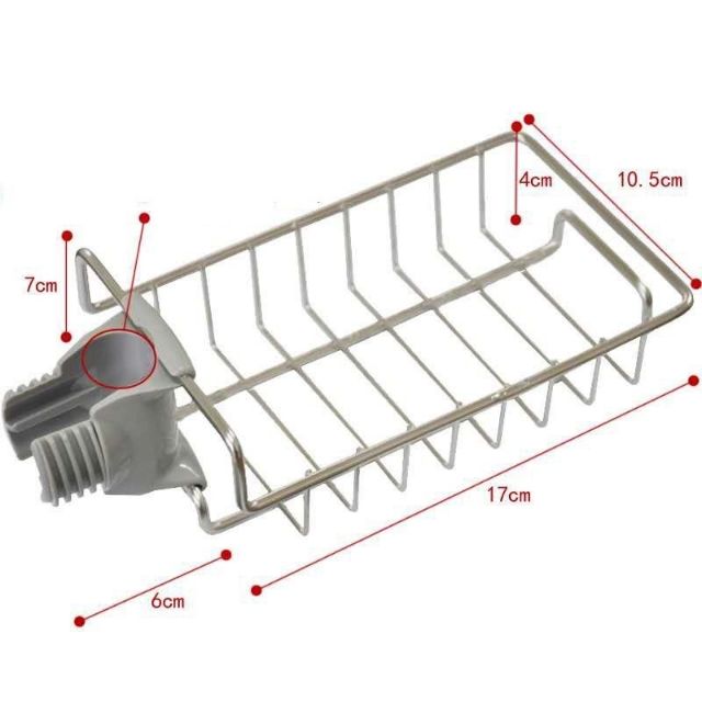 Khay inox đựng đồ rửa bát gắn vòi tiện ích (giá sỉ)