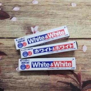 Kem đánh răng white & white nội địa nhật