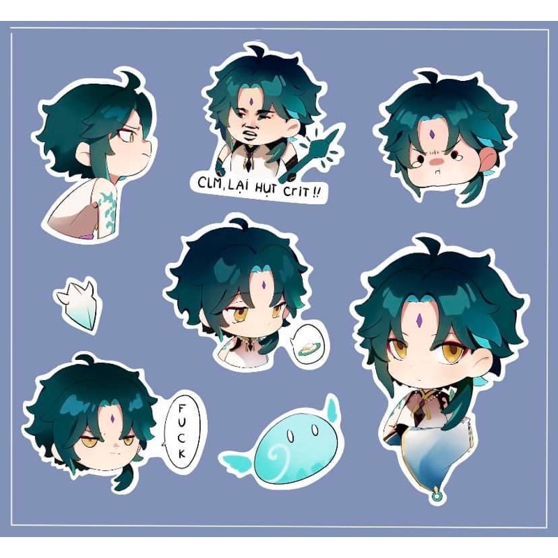 Hình dán Genshin Impact