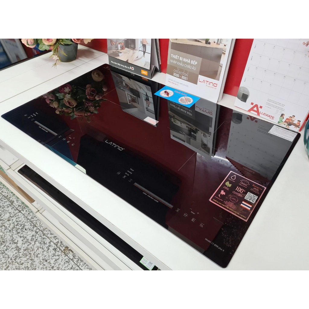 Bếp từ đôi Latino LT 899I PLUS X, cảm ứng nhiệt nhanh, có hẹn giờ thông minh,an toàn trẻ nhỏ⚡Bảo hành 3 năm⚡