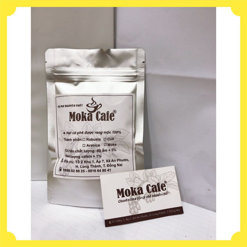 Cà phê cao cấp dùng pha cà phê sữa - Blend Robusta, Culi, Arabica 500 gr - Moka cafe