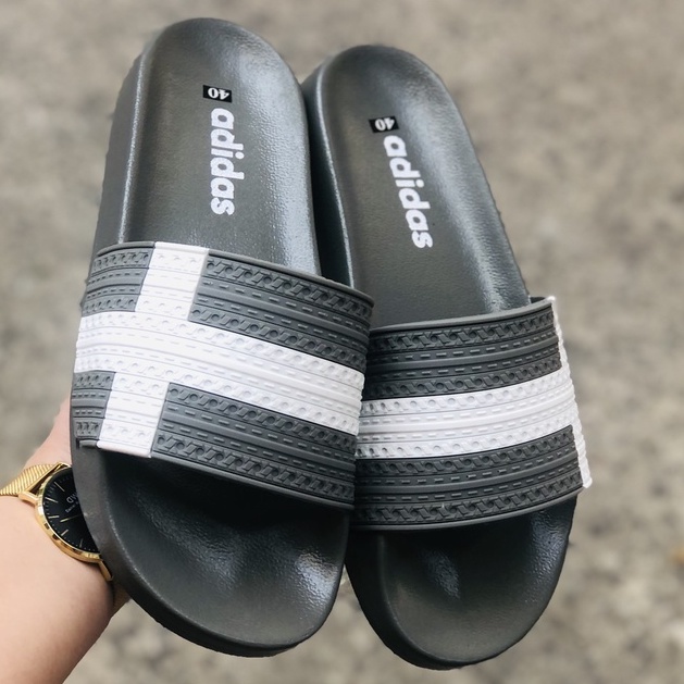 Dép unisex 𝐀𝐃𝐈𝐃𝐀𝐒 ❤️FREESHIP + Hộp❤️ dép quai ngang adidas thể thao nam nữ chữ thập nhiều màu