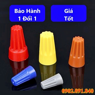 Cút nối xoắn dây điện nhanh 50cái, đầu cos nối dây điện, cút nối cánh chụp dây điện P1 P2 P3 P4 P6
