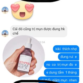 Serum thay da RED PEEL TINGLE SERUM