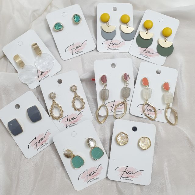 Khuyên tai , bông tai vintage ms B01 - B10