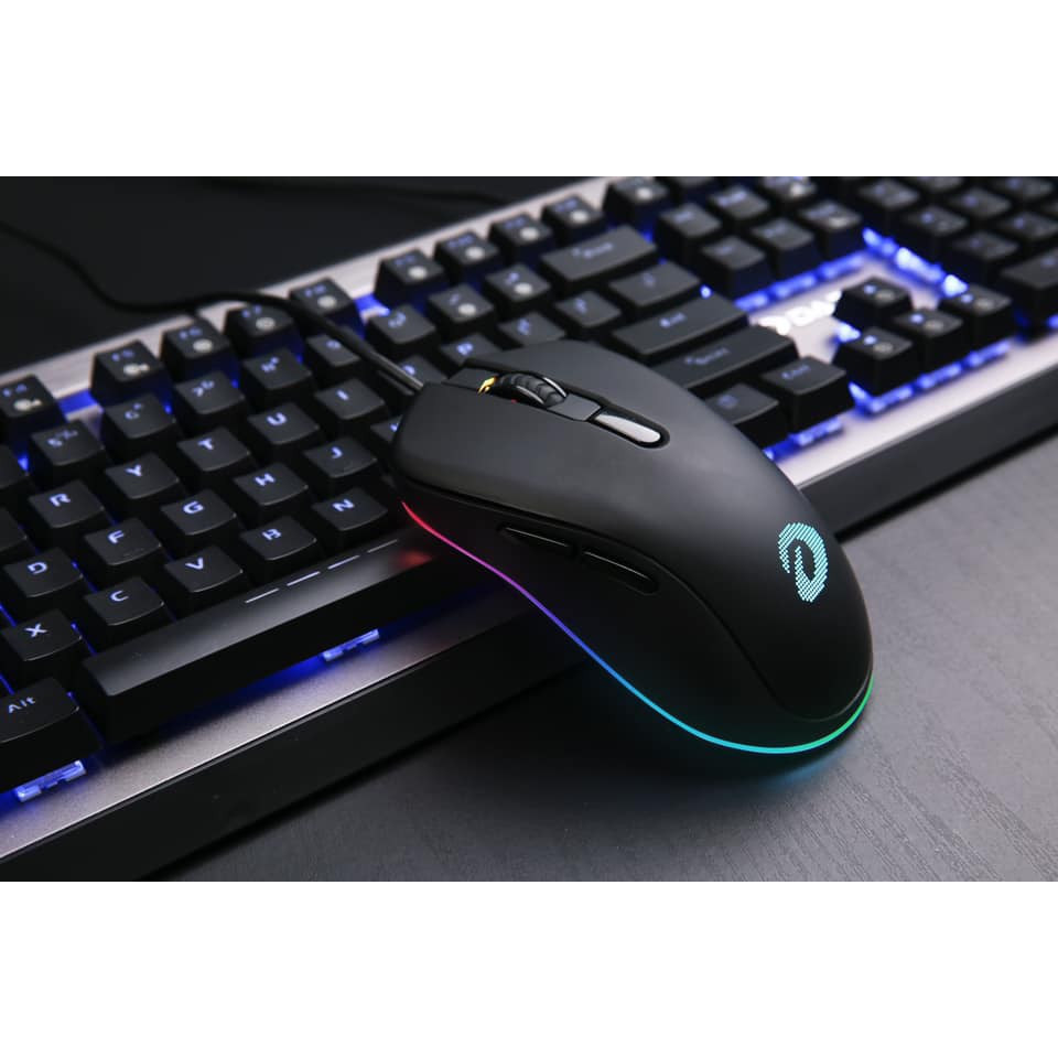 Chuột Gaming Dareu EM908 RGB RGB Pink / White /Black