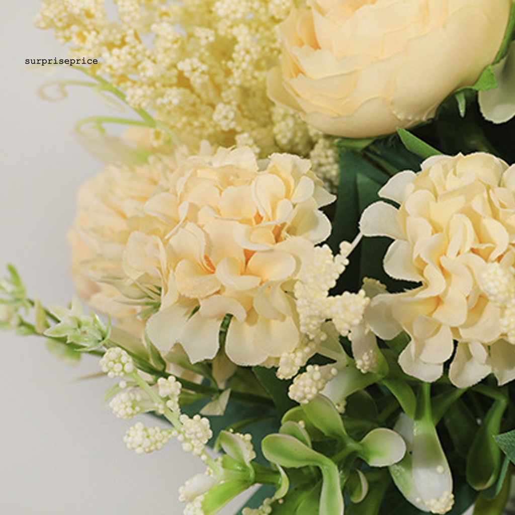 Bó Hoa Giả Bằng Lụa Dùng Trang Trí Xinh Xắn