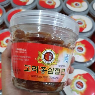 Sâm Thái Lát Tẩm Mật Ong 6 Năm Tuổi Hàn Quốc 200Gr (Sâm Lát Cốc)