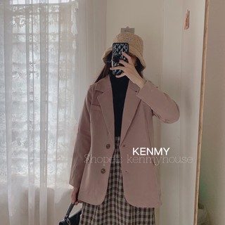 Áo blazer 2 lớp HQ [ HÌNH THẬT ]