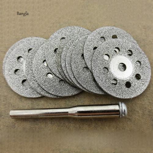 Set 10 lưỡi cắt tròn kèm 2 trục