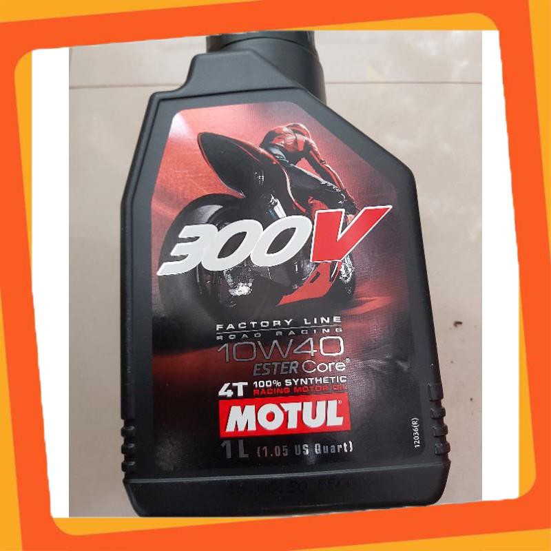 dầu nhớt motul 300v 10w40 1 lít