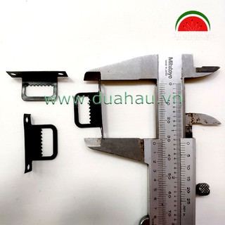 [500 gram-300 con] Móc Treo Sắt L - Răng Cưa Đen