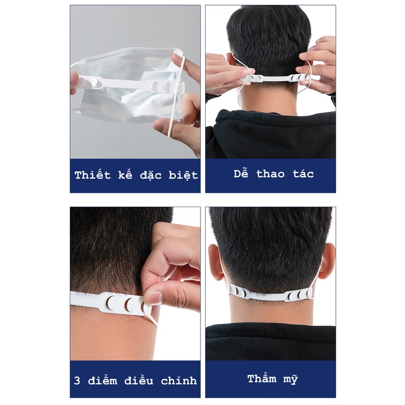 NHỰA PET. Móc đeo khẩu trang chống đau tai. Aone Mall | BigBuy360 - bigbuy360.vn