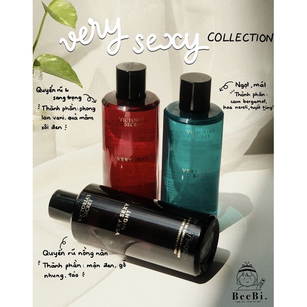 BST VERY SEXY | Xịt thơm toàn thân 5ml BODY MIST - Bath&Body Works