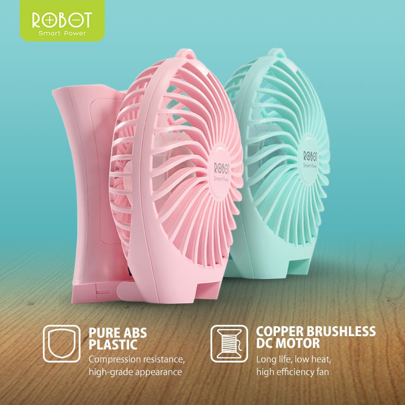 [ 2 Trong 1 - Quạt Mini Và Pin Dự Phòng ] - Đầu USB Cầm Tay Robot Đuôi Cá - RT-BF07 - Hàng Chính Hãng | BigBuy360 - bigbuy360.vn