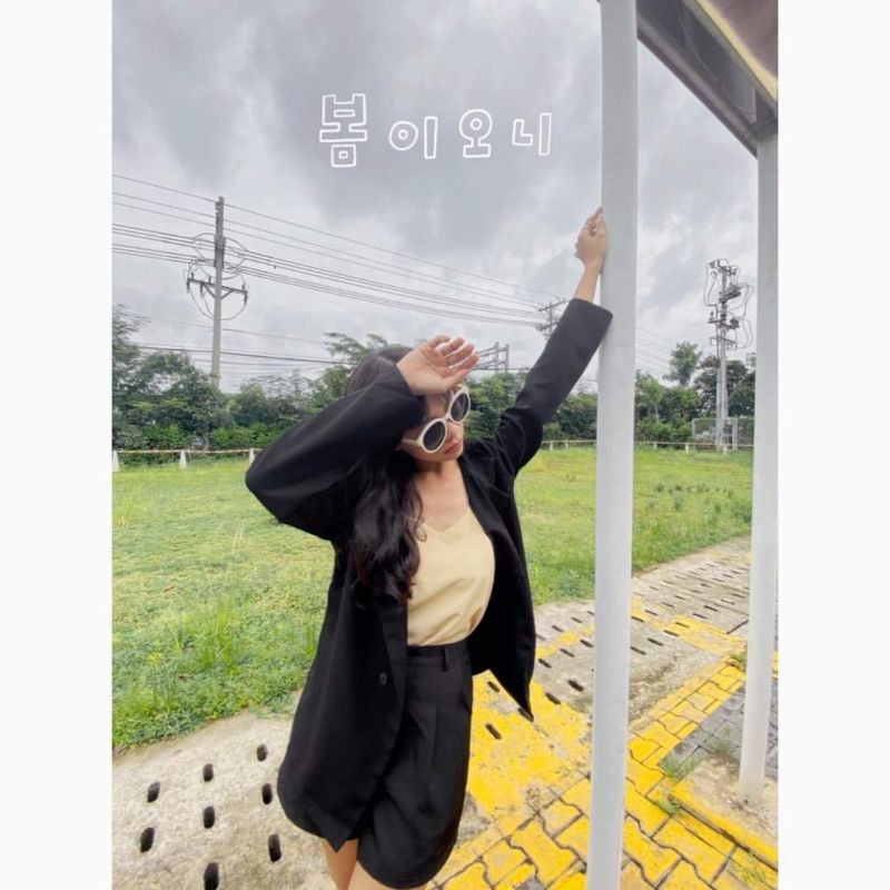 Áo khoác vest 1 lớp 2 nút Pumi | BigBuy360 - bigbuy360.vn