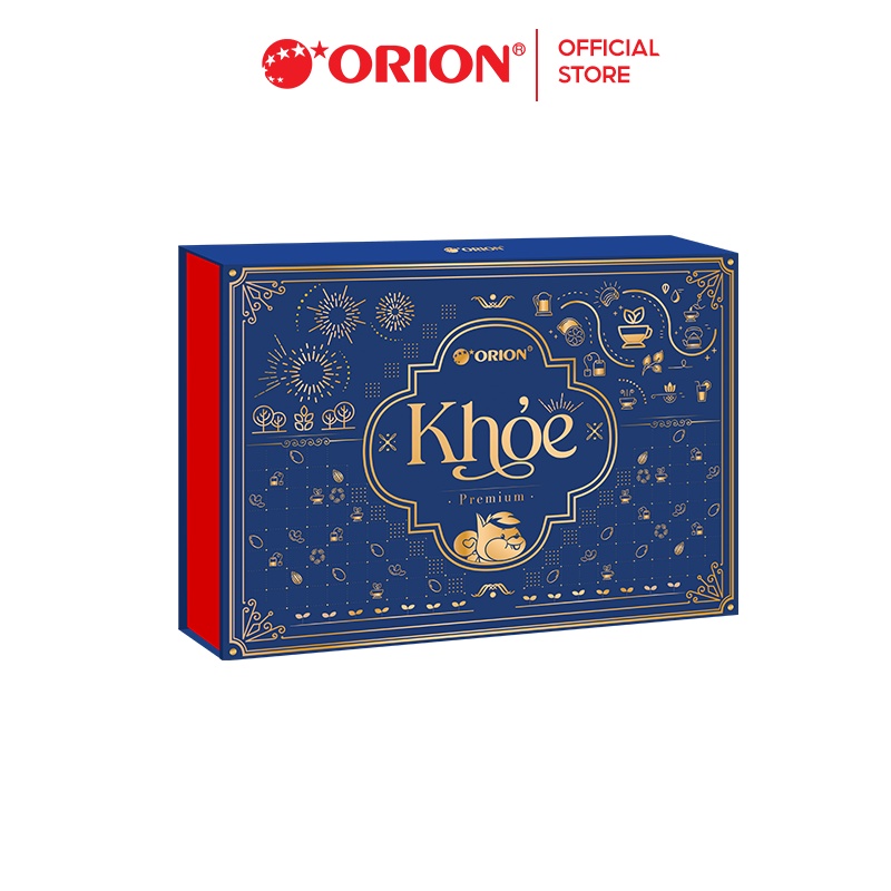 [Tặng quà Kẹo Họng 175g] Hộp quà Orion Khỏe Premium [HSD đến 03/06/2022]