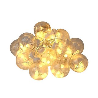 DÂY ĐÈN LED TRANG TRÍ BÓNG TRÒN SANG TRỌNG (MÀU VÀNG)
