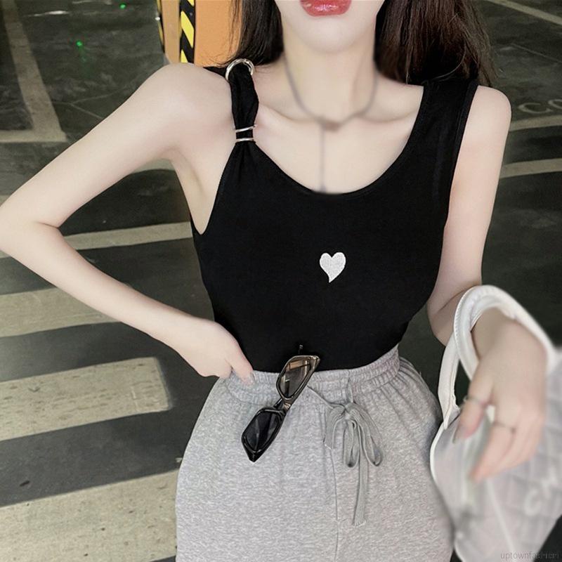 Áo Thun Không Tay Dáng Ôm Thời Trang Mùa Hè Cho Nữ