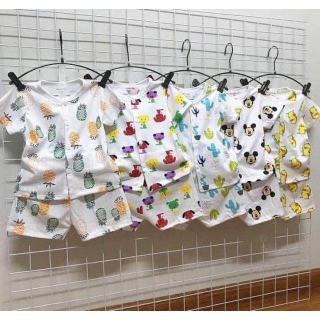 Combo 5 bộ cotton giấy cho bé