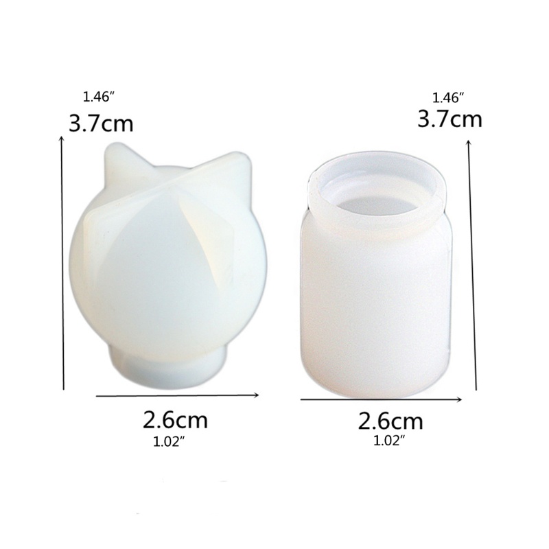 Khuôn silicone làm hộp đựng đồ dùng bằng resin epoxy tiện dụng DIY