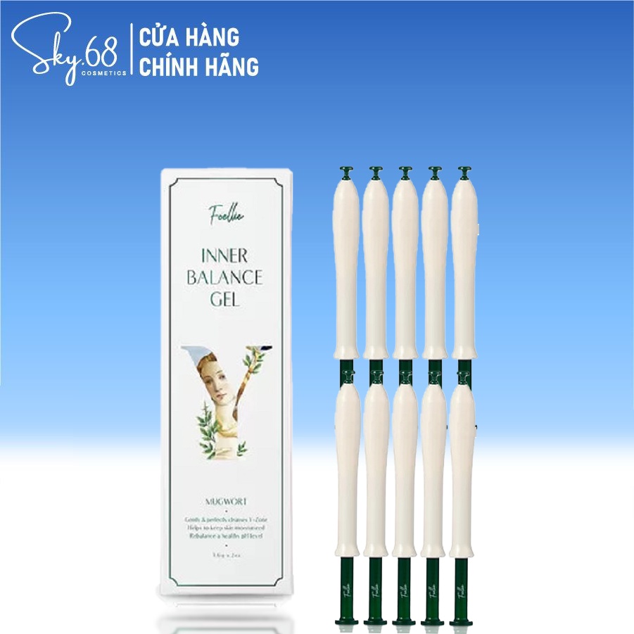 Hộp 10 Ống Dung Dịch Vệ Sinh Phụ Nữ Foellie Inner Balance Gel (1.6g x10)