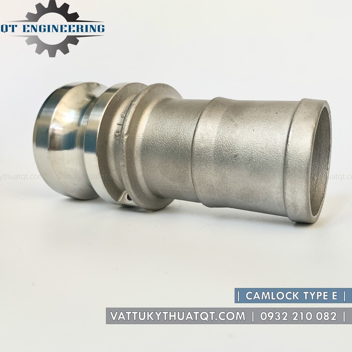 Khớp nối nhanh Camlock INOX 304 | Kiểu E | DN15,DN20,DN25