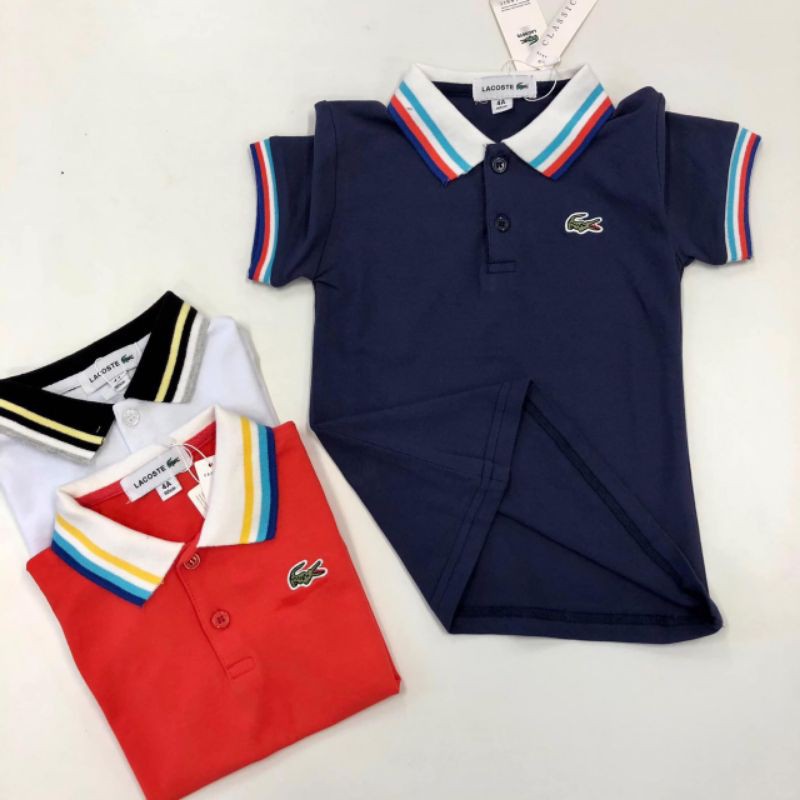 Áo polo bé trai 17-35kg( có sẵn)