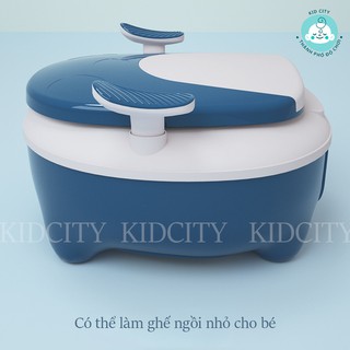 Bô vệ sinh cao cấp cho bé, toilet tập đi vệ sinh, gọn gàng dễ tháo lắp và vệ sinh