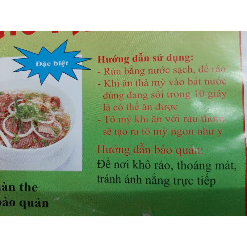 Mỳ Phở Phúc Gia, Bánh Đa Bắc 1 bịch có 6 vắt.dai ngon,tiện lợi.( túi 400g).