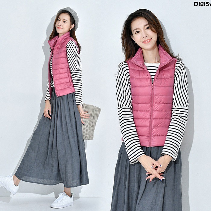 Áo Khoác Phao Sát Nách Dáng Ngắn Cỡ Lớn Thời Trang Mùa Đông Cho Nữ | BigBuy360 - bigbuy360.vn