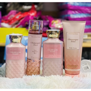 Bộ sản phẩm Champagne Toast Bath & Body Works Body Lotion.