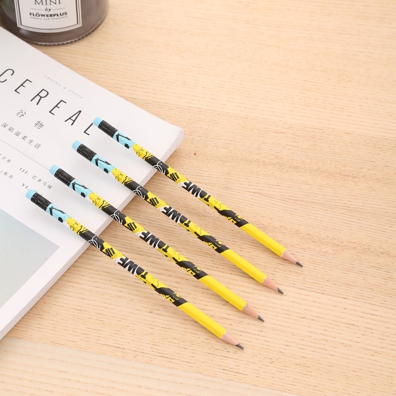 Bút chì gỗ 2B DELI lục giác dùng cho học sinh- Sinh viên-văn phòng -màu Xanh dương/Đỏ/Cam/Xanh lá -1 cái EU53200