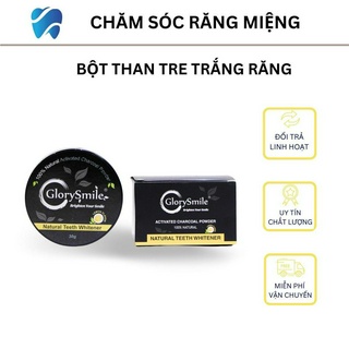 Bột than hoạt tính trắng răng GLORY SMILE chất lượng cao made in USA