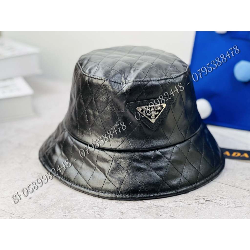 NÓN BUCKET DA PU - NÓN VẢI DA NHẬP PADA CHẤT VẢI SIÊU MỀM CHO NAM NỮ