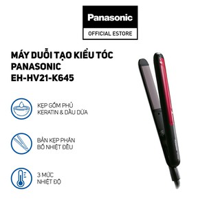 Máy Duỗi Và Tạo Kiểu Tóc Panasonic EH-HV21-K645 - Bảo Hành 12 Tháng - Hàng Chính Hãng
