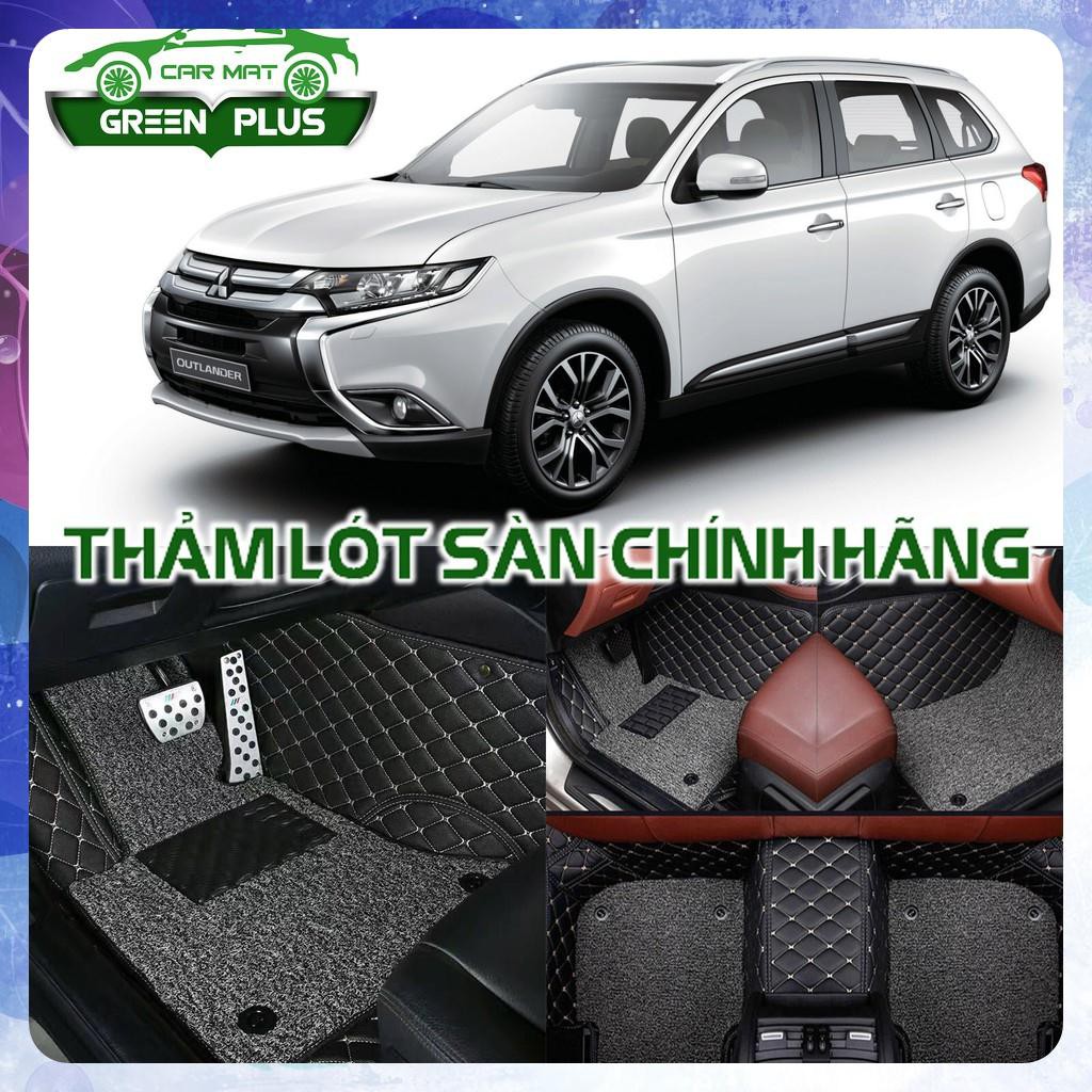 Thảm lót sàn ô tô 6D Mitsubishi Outlander chống nước, không mùi, phủ kín 90% sàn xe