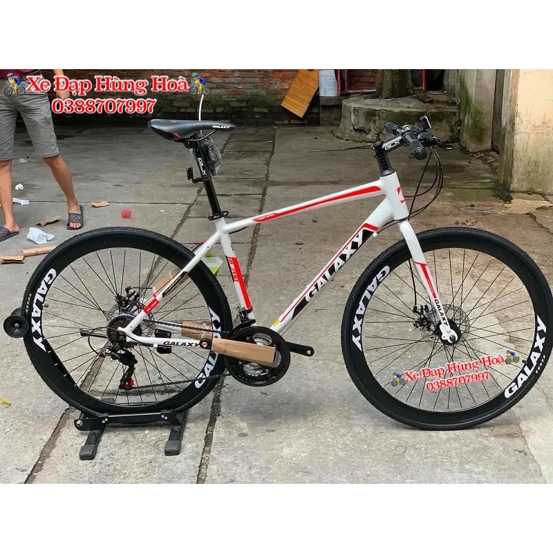 Xe Đạp Galaxy RL200 2022 Tặng Combo 5 PK Khung Nhôm Phanh Đĩa Đề Shimano