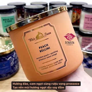 Nến Thơm BBW Bath And Body Works 3 Bấc và 1 Bấc - Bonboncosmetic