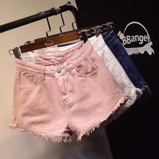 Quần short Jean tua rua năng động