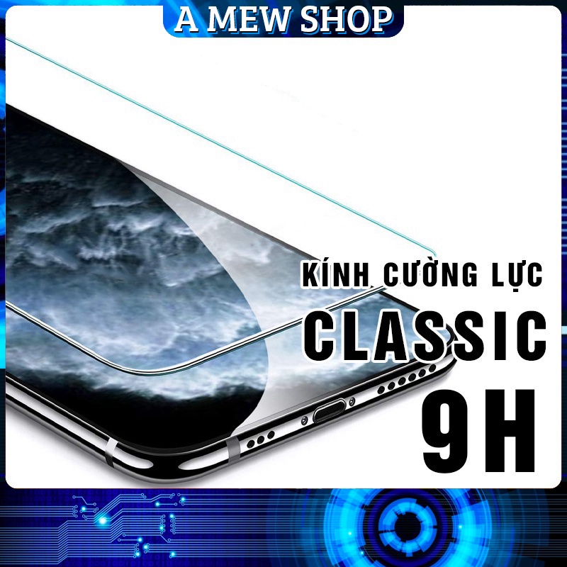 [SIÊU RẺ] Kính Cường Lực ip Classic Tặng Kèm Giấy Lau Khô - Ướt 6/6plus/6s/6splus/7/7plus/8/8plus/x/xr/xs/xsmax/