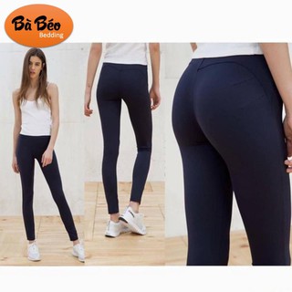 QUẦN LEGGING NÂNG MÔNG AOS TÚI ZIP