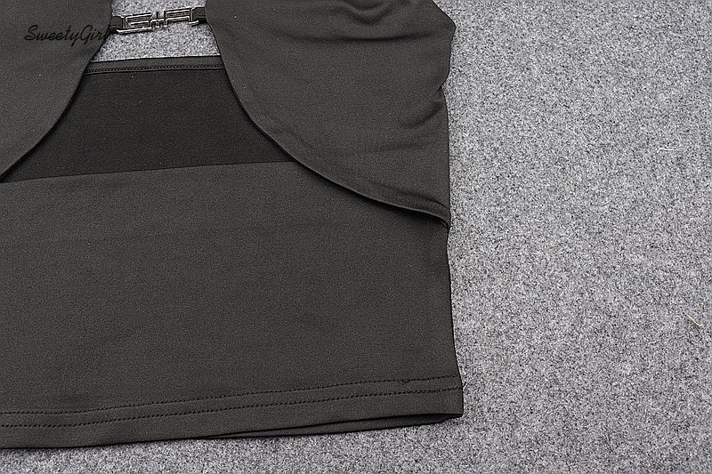 Áo thun không tay hở lưng quyến rũ dành cho nữ