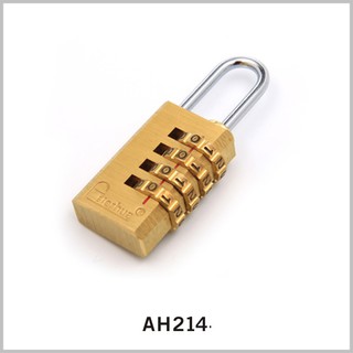Ổ khóa số ah 214 đồng thau 20mm