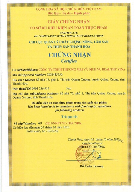 TRÀ GẠO LỨT HẠT CHIA HERA MẪU MỚI NHẤT TRÀ THẢO MỘC HERA GIẢM CÂN HIỆU QUẢ