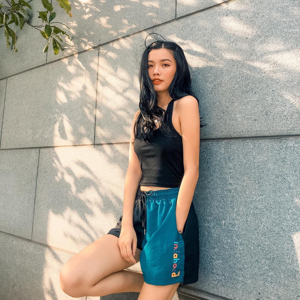 Quần short dù phối màu Colorful INDAHOOD | BigBuy360 - bigbuy360.vn