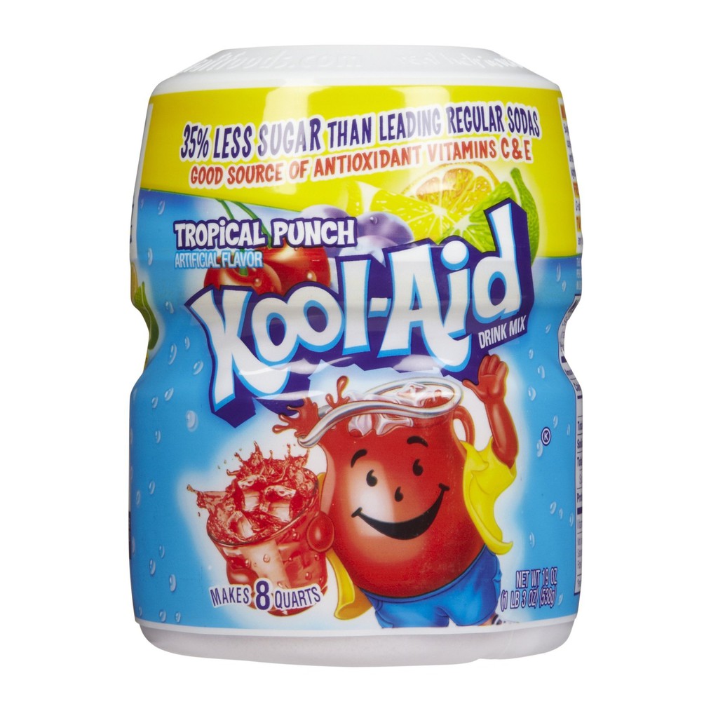 Bột Pha Nước Trái Cây Kool Aid 538g