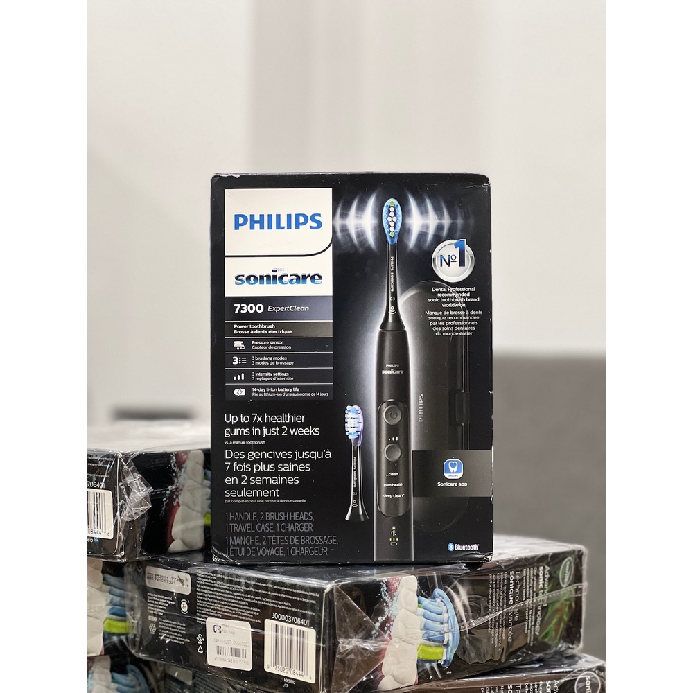 Bàn chải điện Philips Sonicare ExpertClean 7300 Chính hãng - Bảo hành 2 năm